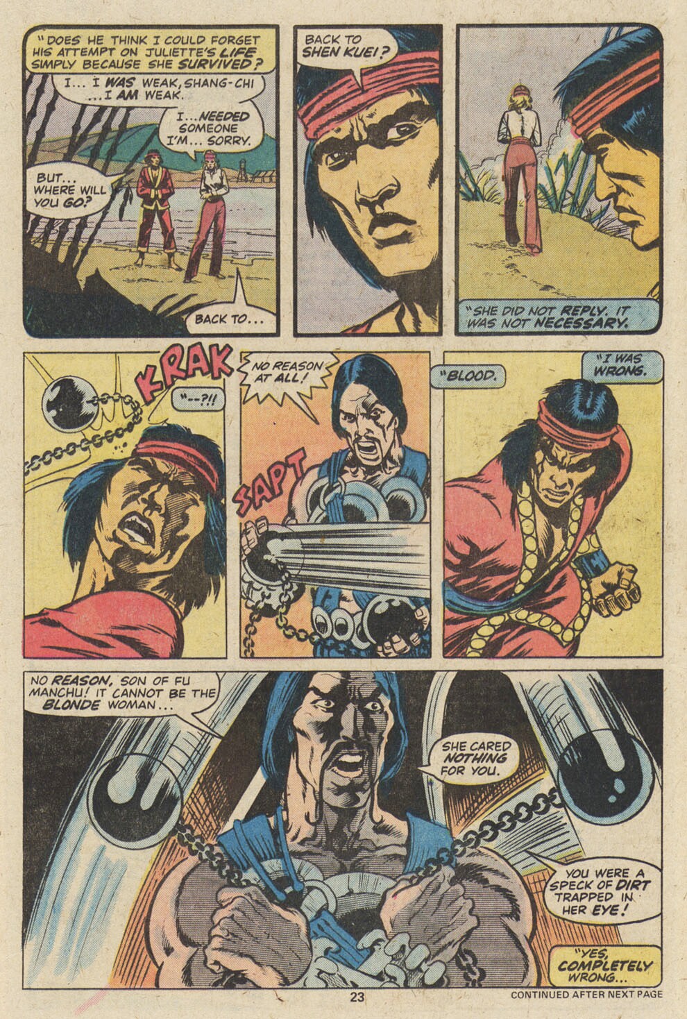 Read online Master of Kung Fu (1974) comic -  Issue #69 - 14