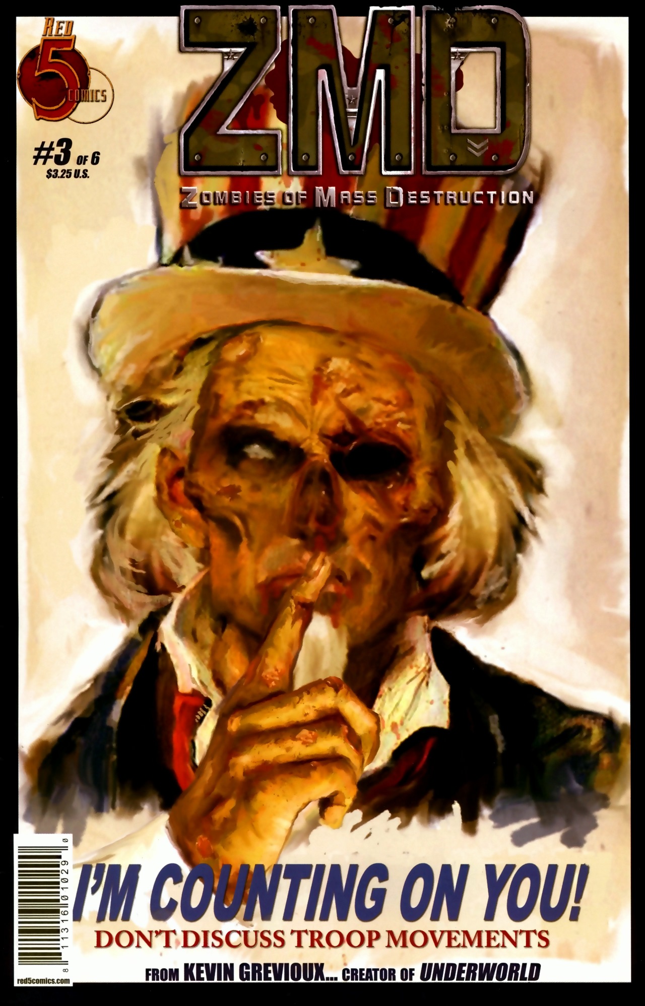 Read online ZMD: Zombies of Mass Destruction comic -  Issue #3 - 1