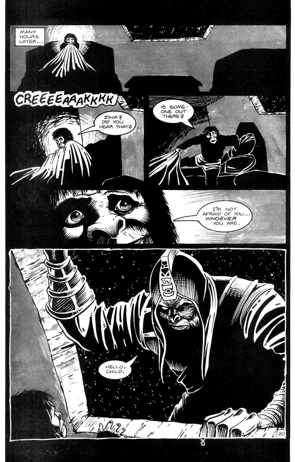 Read online Planet of the Apes (1990) comic -  Issue #18 - 22