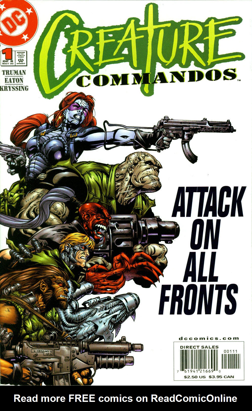 Read online Creature Commandos comic -  Issue #1 - 1