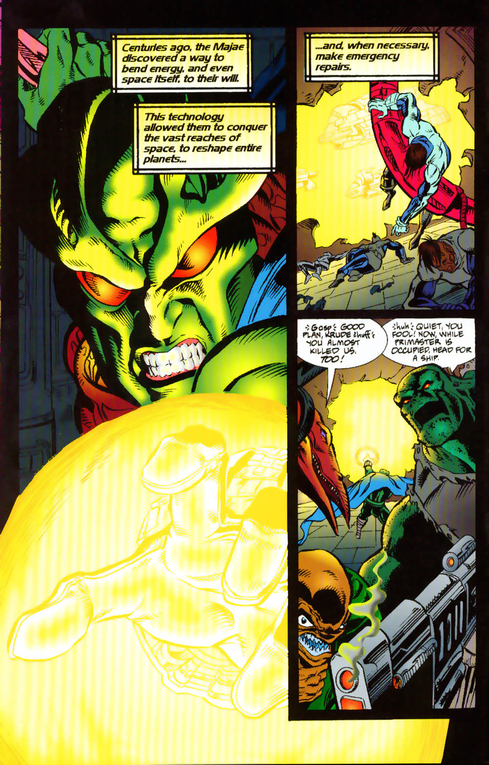 Read online Leonard Nimoy's Primortals (1995) comic -  Issue #4 - 5