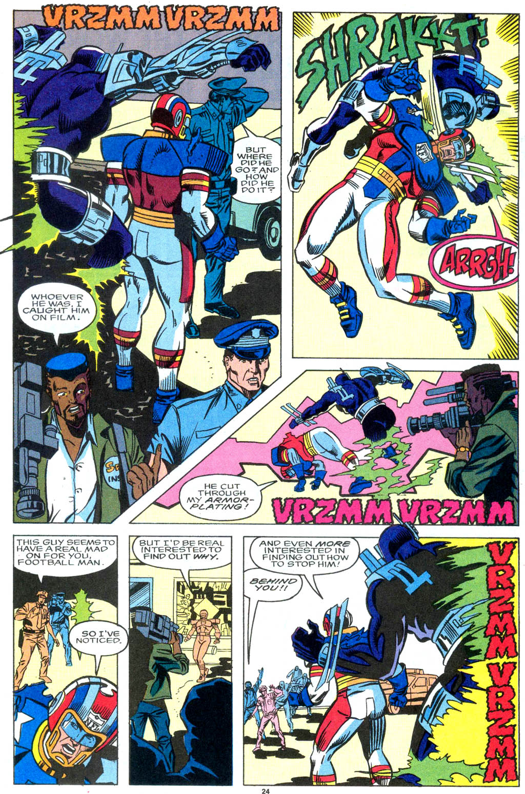 Read online NFL SuperPro comic -  Issue #3 - 18