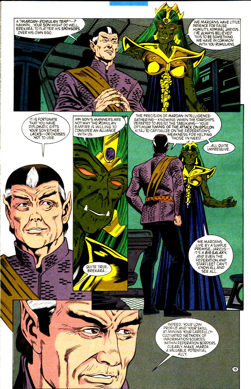 Read online Star Trek (1989) comic -  Issue #35 - 19