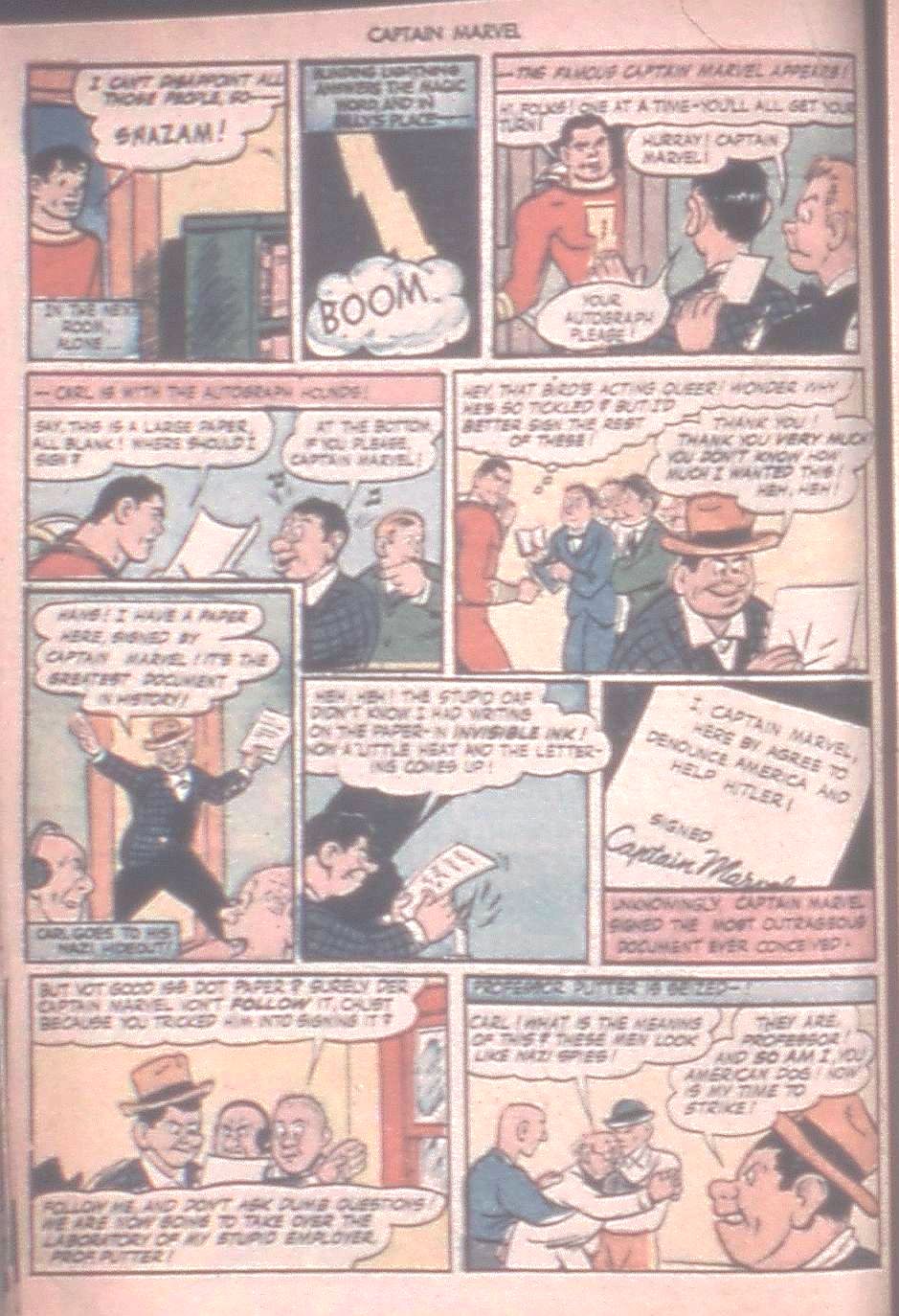 Read online Captain Marvel Adventures comic -  Issue #42 - 20