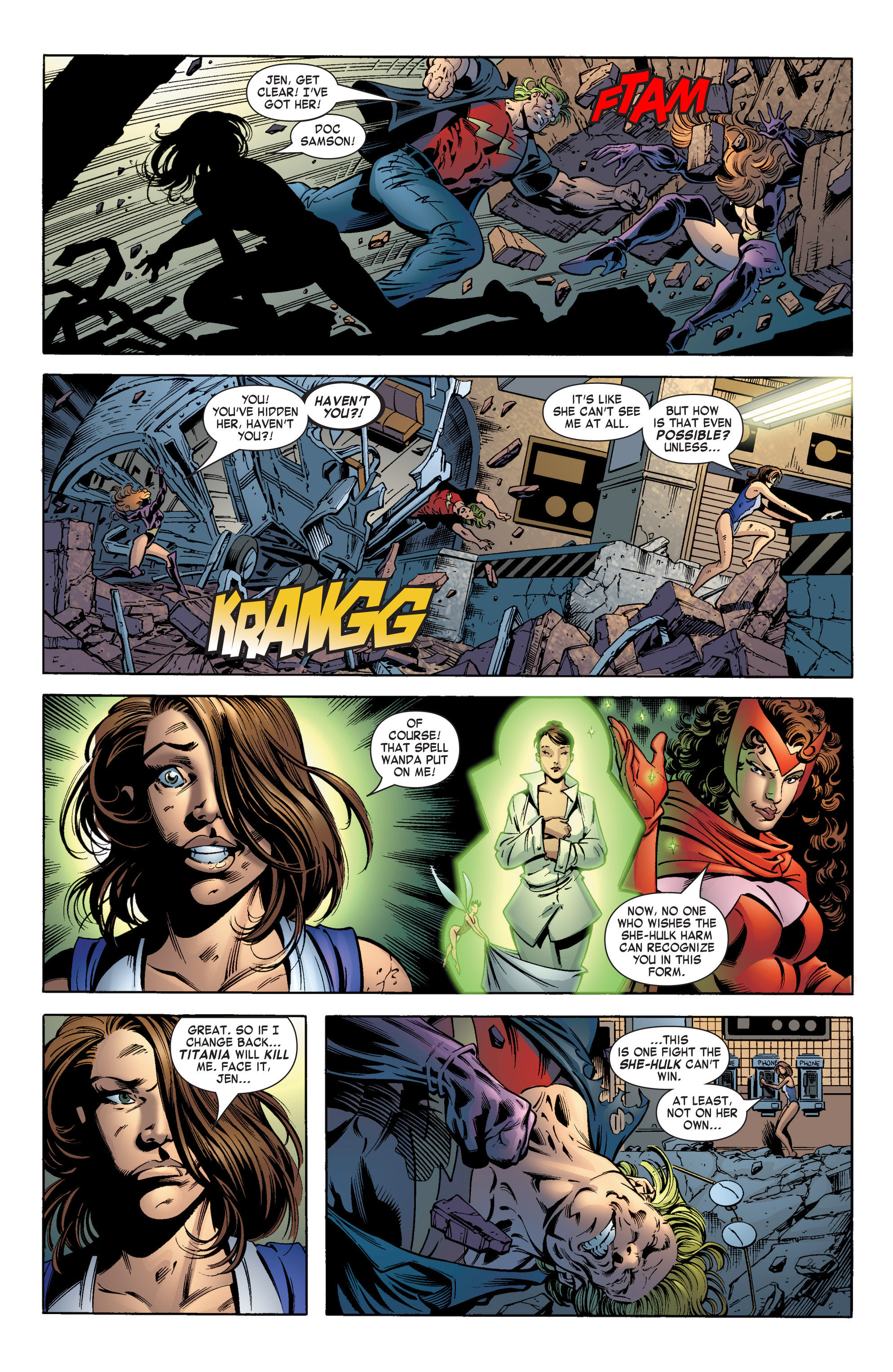 Read online She-Hulk (2004) comic -  Issue #12 - 5