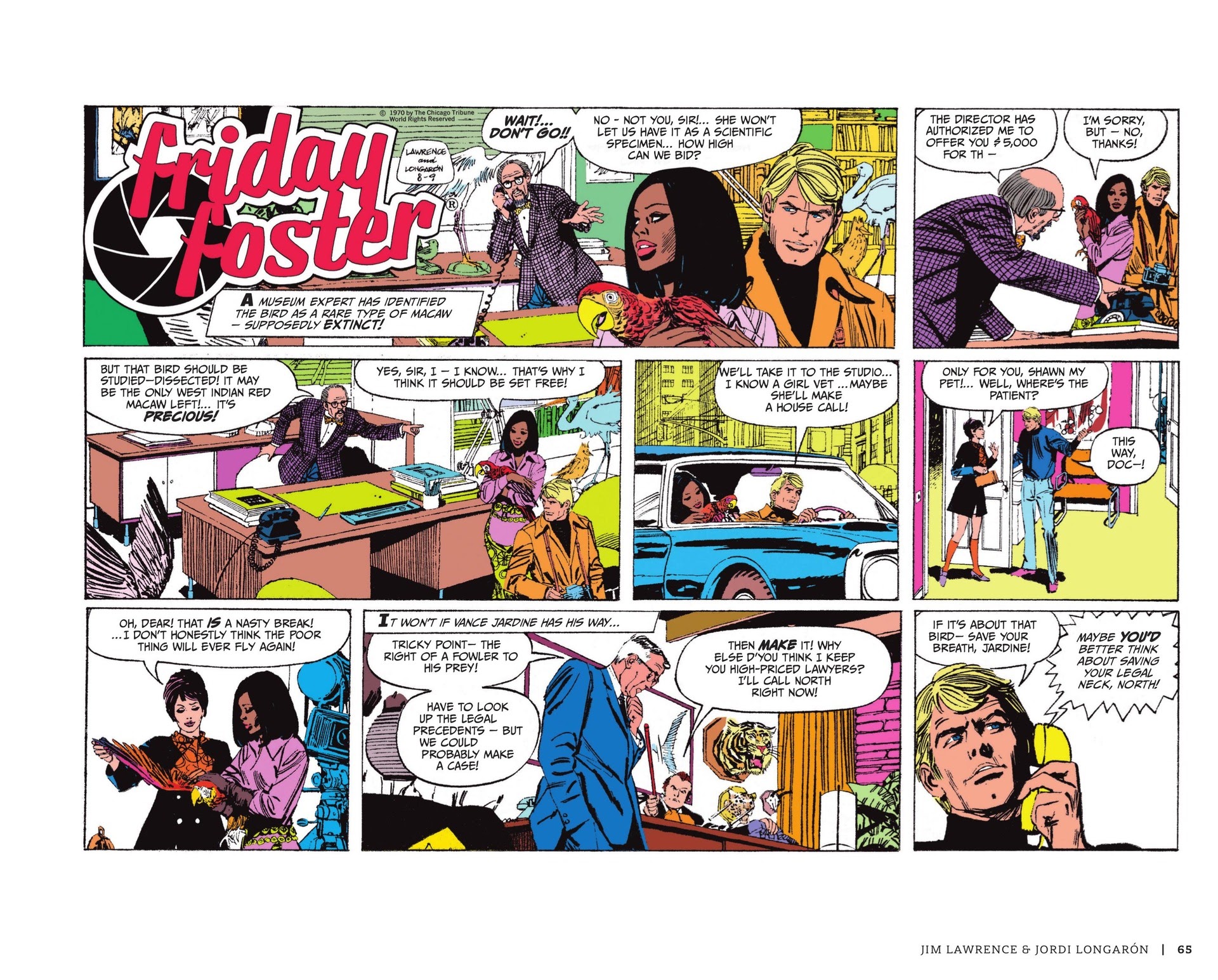 Read online Friday Foster: The Sunday Strips comic -  Issue # TPB (Part 1) - 66