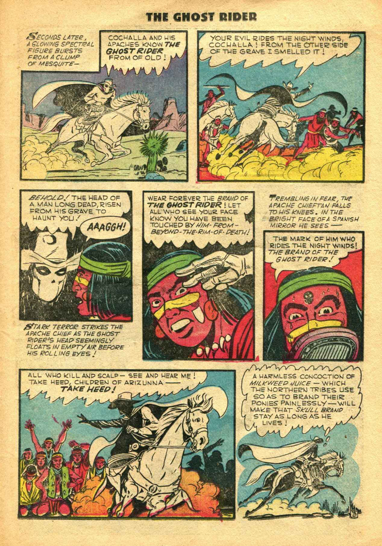 Read online The Ghost Rider (1950) comic -  Issue #5 - 29