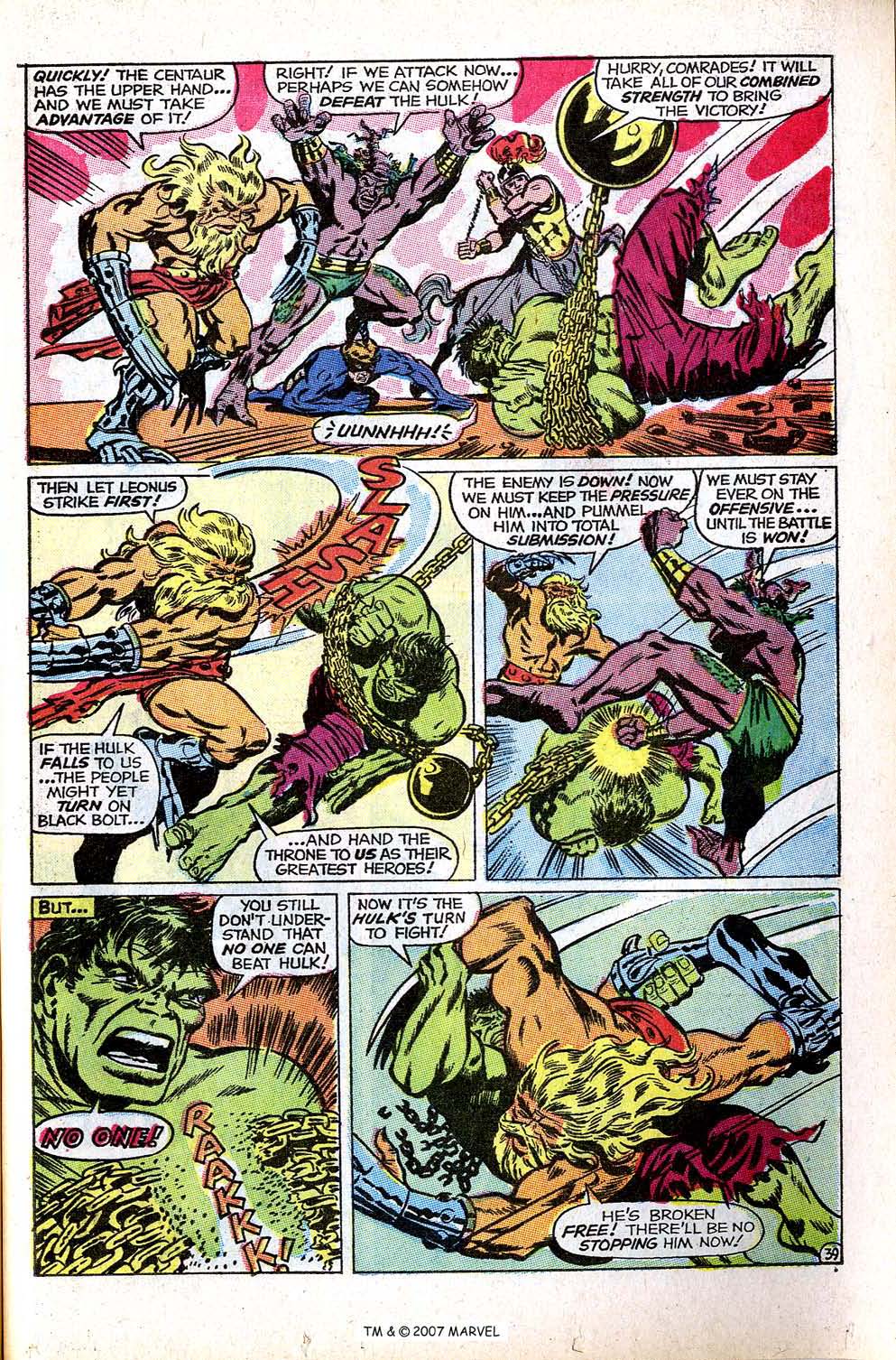 Read online The Incredible Hulk (1968) comic -  Issue # _Annual 1968 - 49