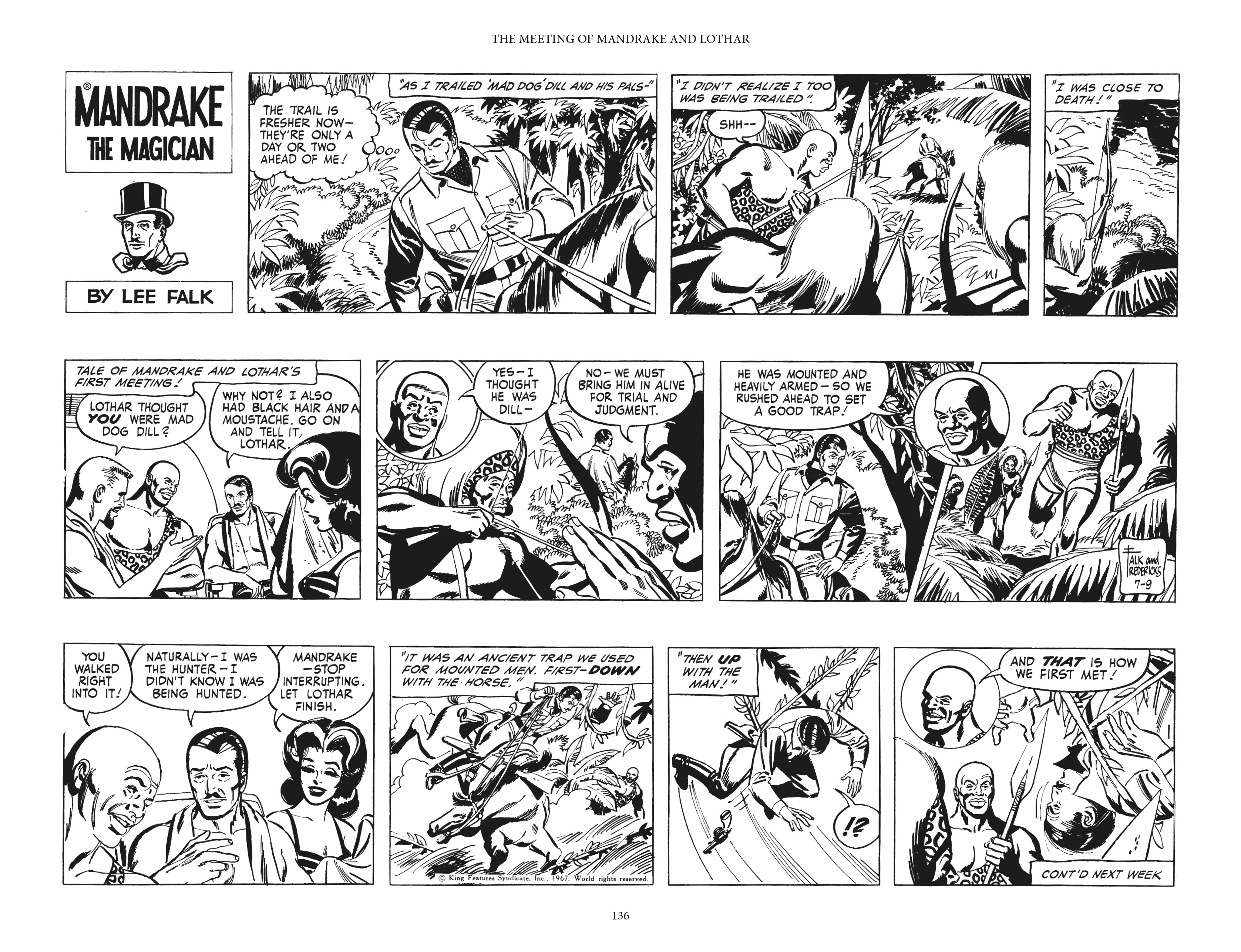 Read online Mandrake the Magician: The Fred Fredricks Sundays comic -  Issue # TPB (Part 2) - 37