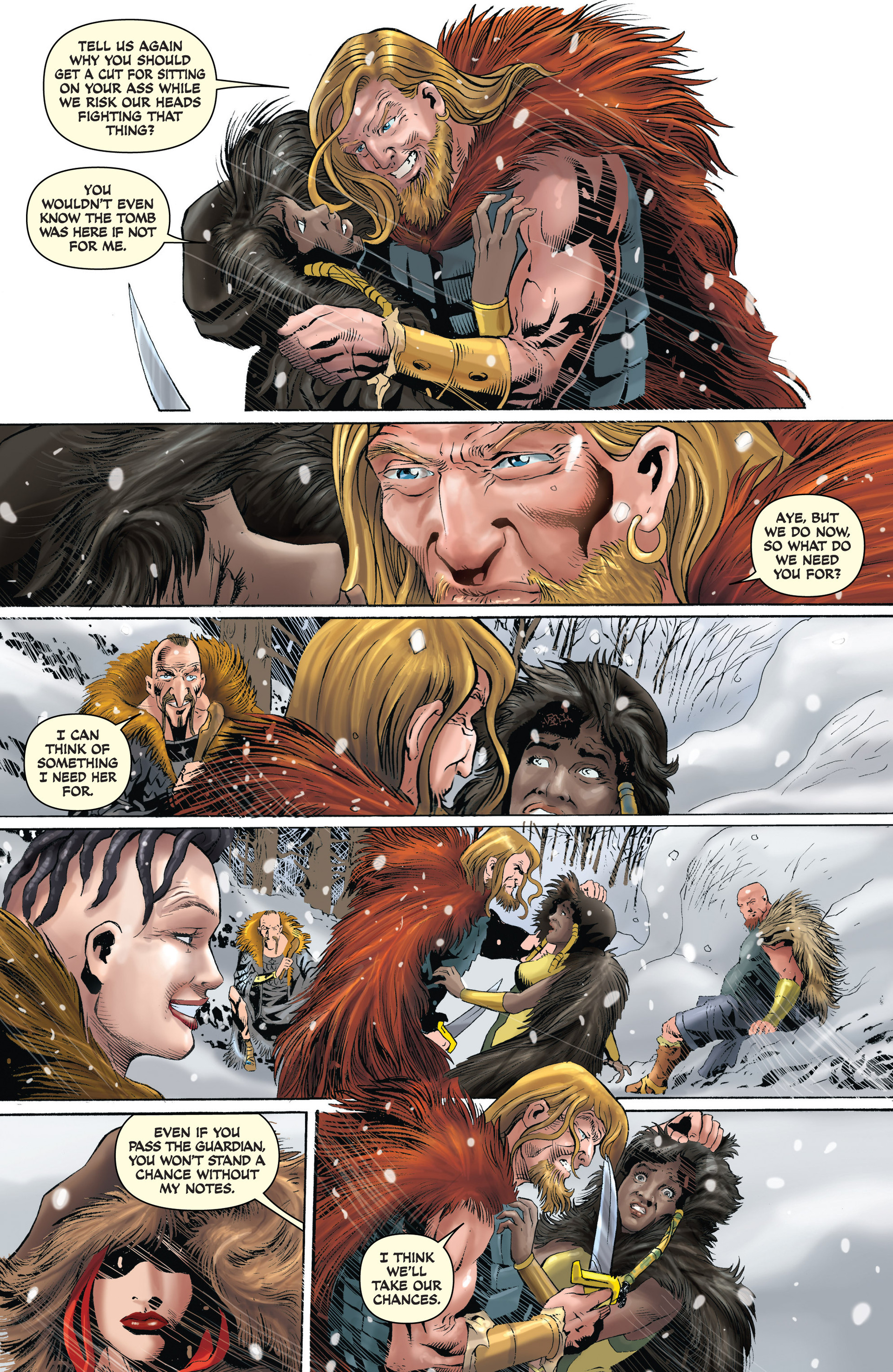 Read online Red Sonja: Unchained comic -  Issue #1 - 14