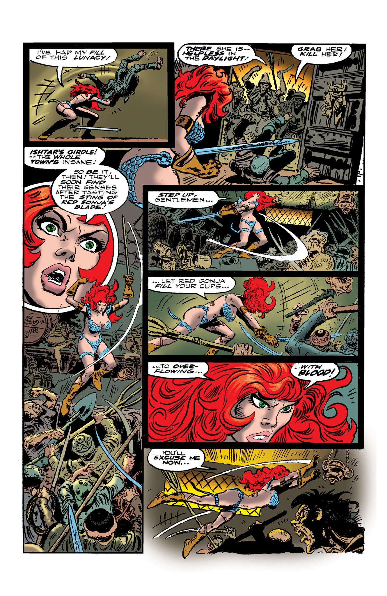 Read online The Adventures of Red Sonja comic -  Issue # TPB 1 - 64