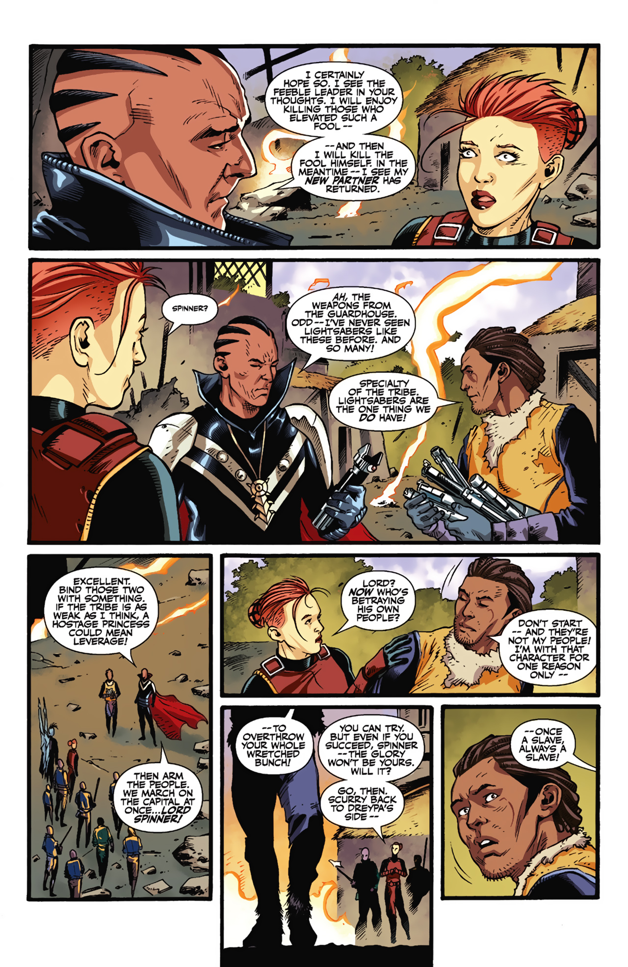 Read online Star Wars: Lost Tribe of the Sith - Spiral comic -  Issue #3 - 12