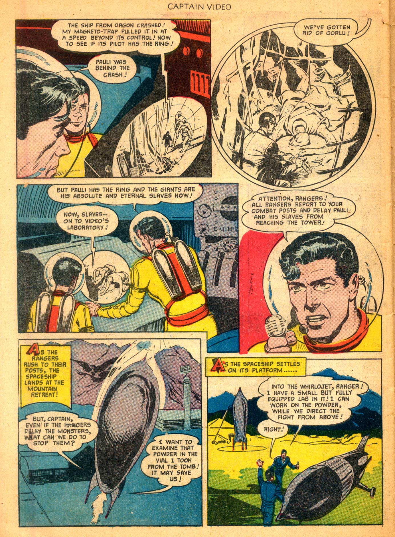 Read online Captain Video comic -  Issue #4 - 46