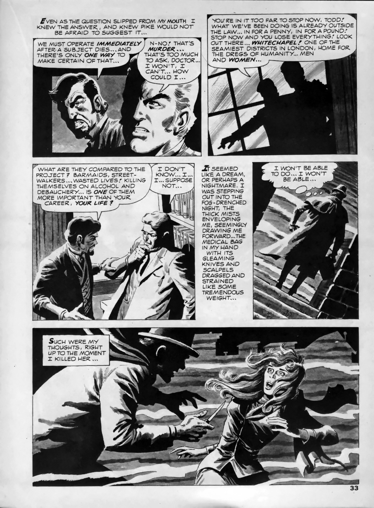 Read online Creepy (1964) comic -  Issue #16 - 33
