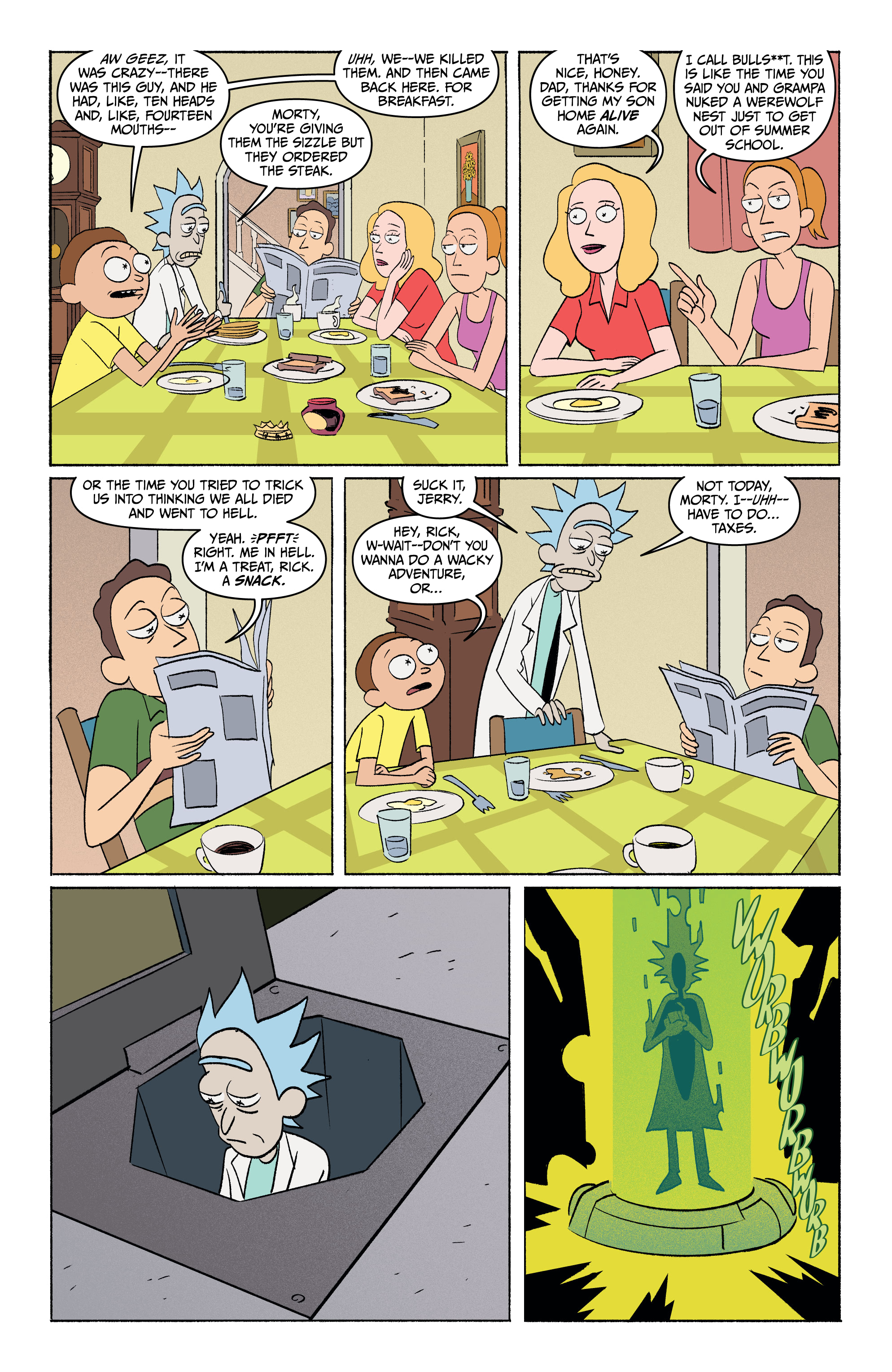 Read online Rick and Morty: Go to Hell comic -  Issue # _TPB - 119