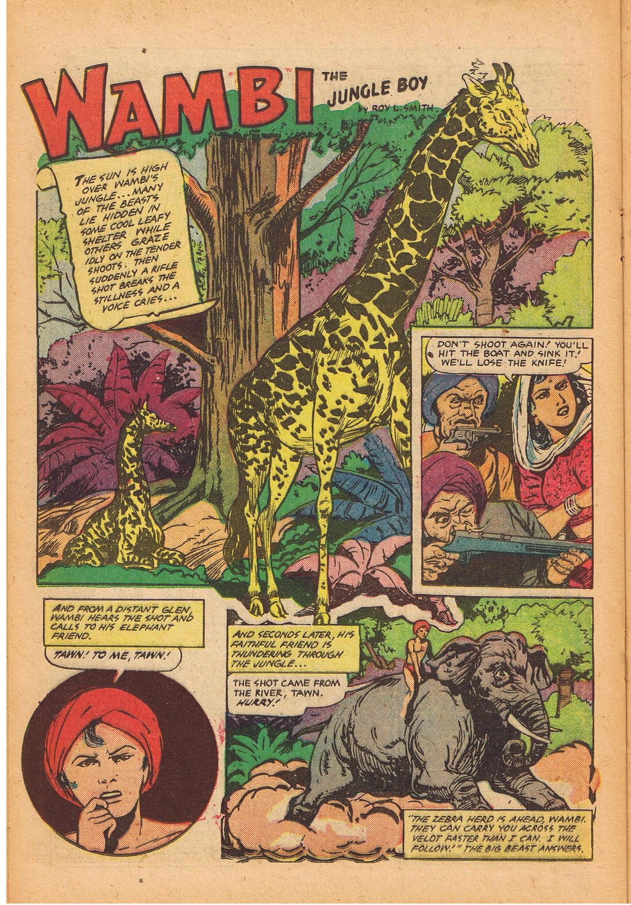 Read online Wambi Jungle Boy comic -  Issue #14 - 20