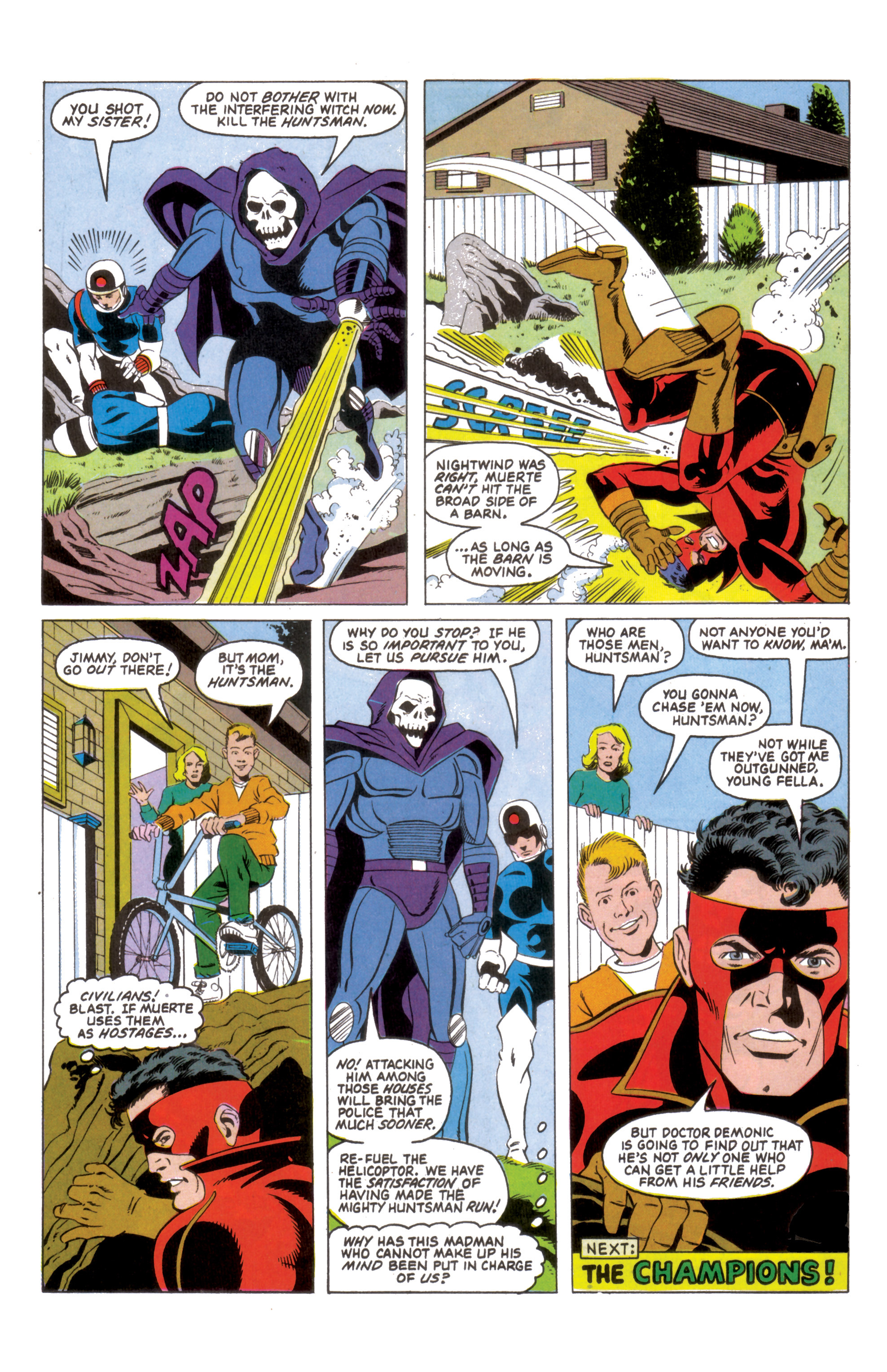 Read online Champions Adventures comic -  Issue #11 - 27