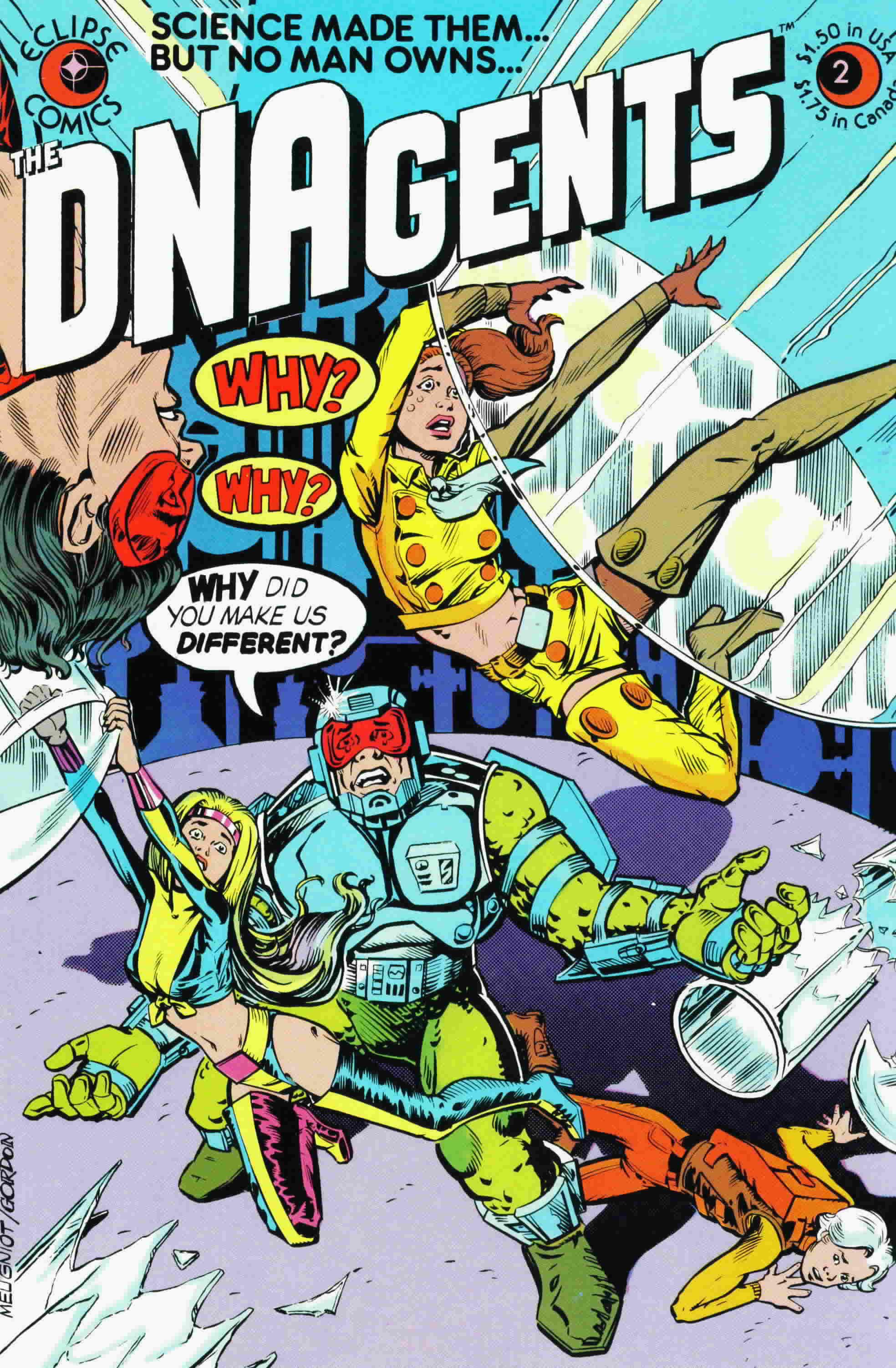 Read online DNAgents comic -  Issue #2 - 1