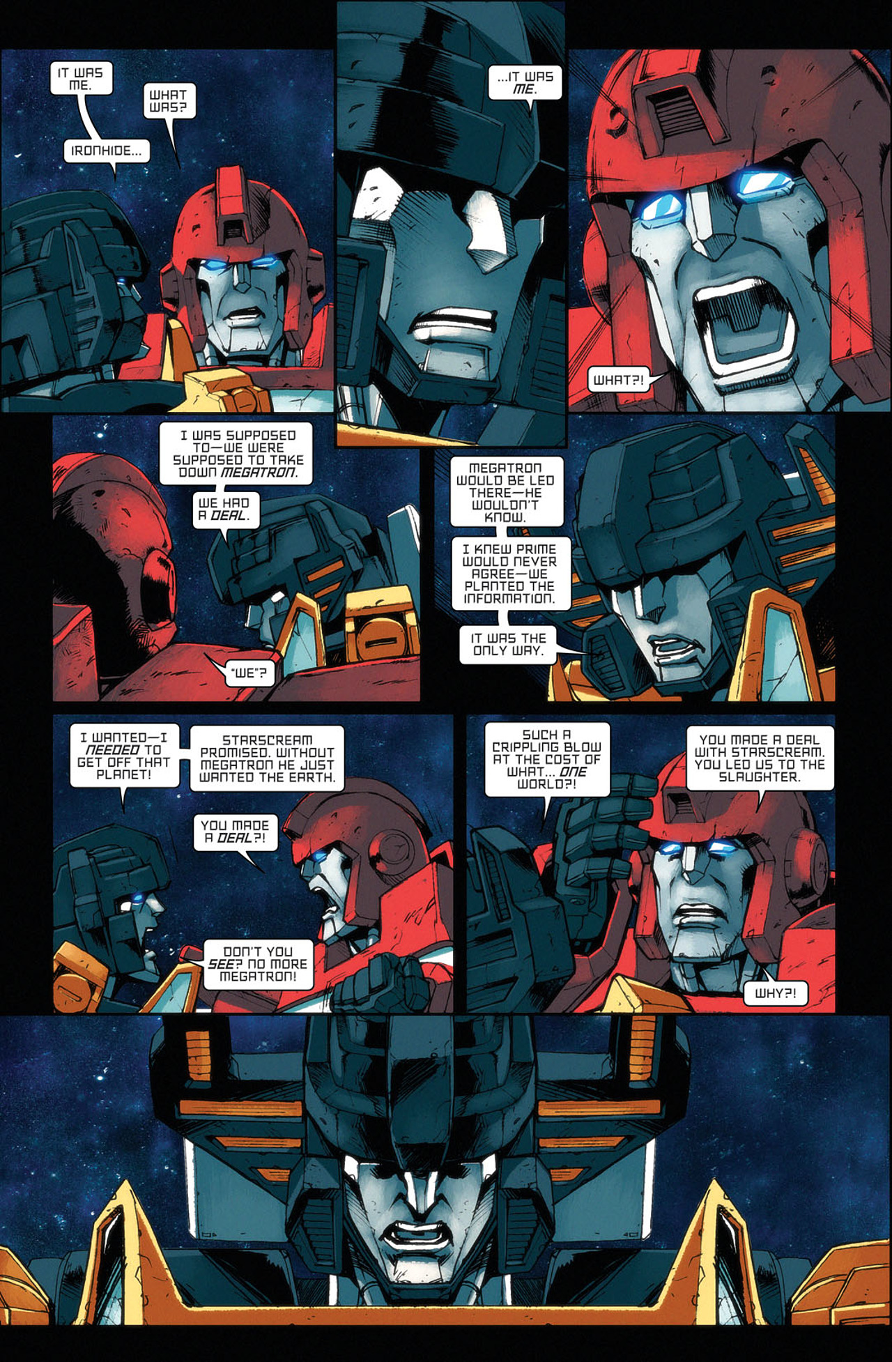 Read online The Transformers: All Hail Megatron comic -  Issue #8 - 20