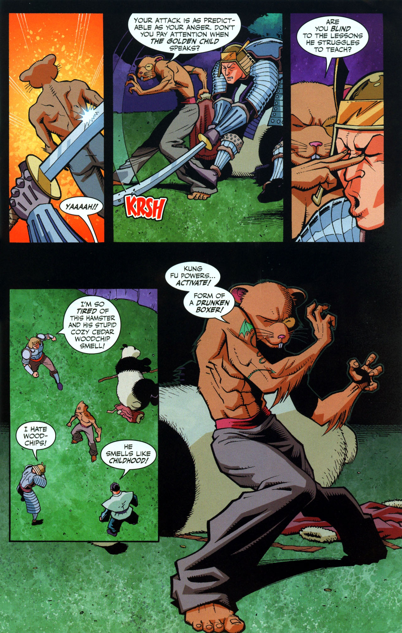 Read online Adolescent Radioactive Black Belt Hamsters (2008) comic -  Issue #2 - 15