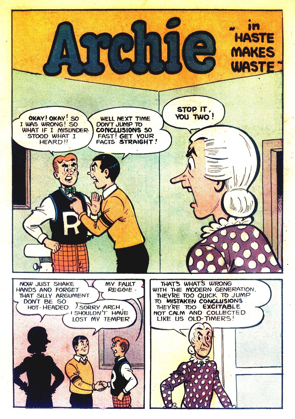 Read online Archie Comics comic -  Issue #056 - 25