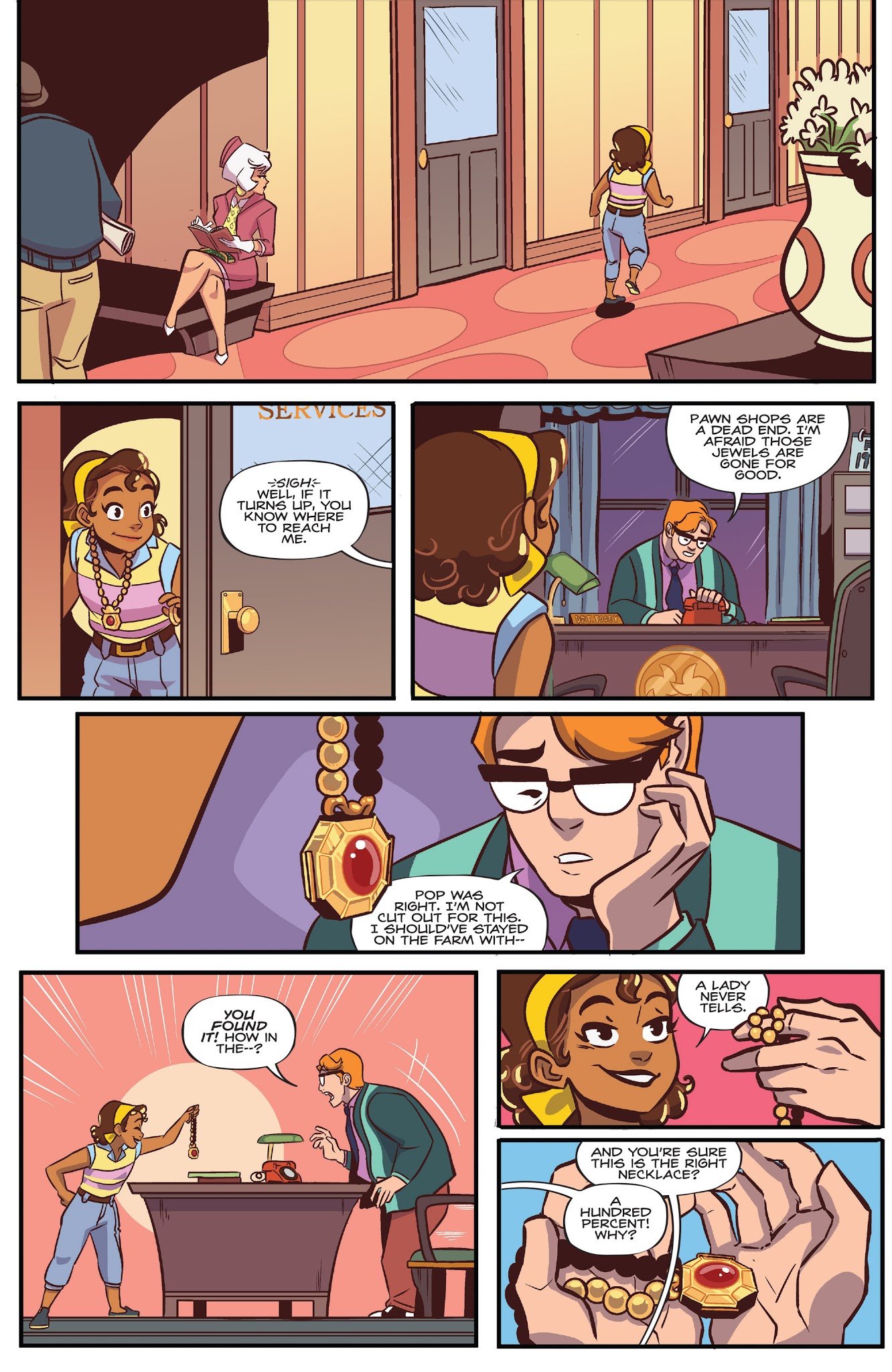 Read online Goldie Vance comic -  Issue # _TPB 1 - 25