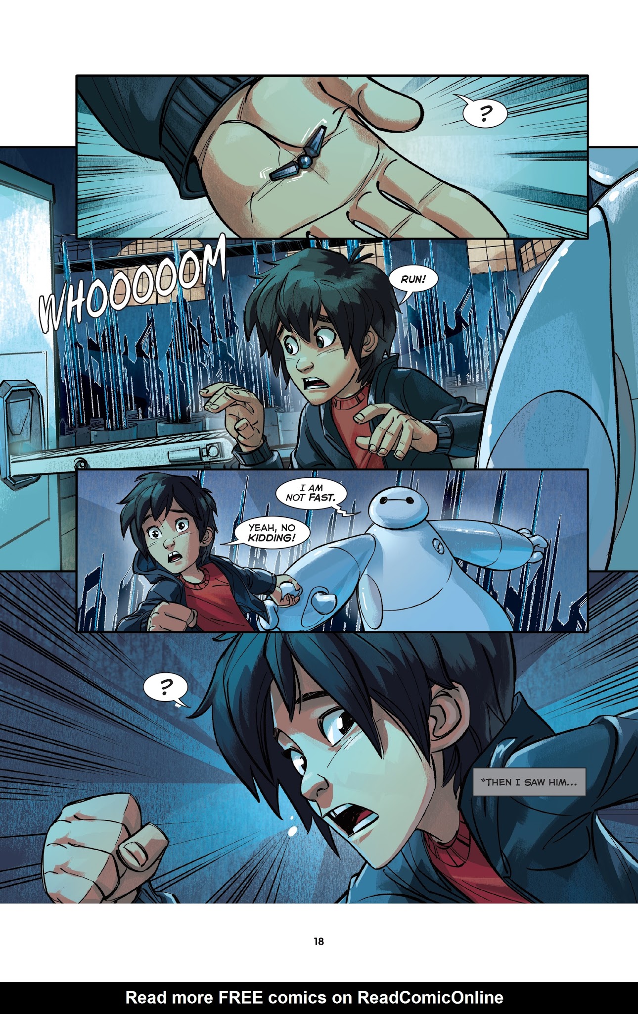 Read online Disney Big Hero 6: Heroes of San Fransokyo comic -  Issue # Full - 18