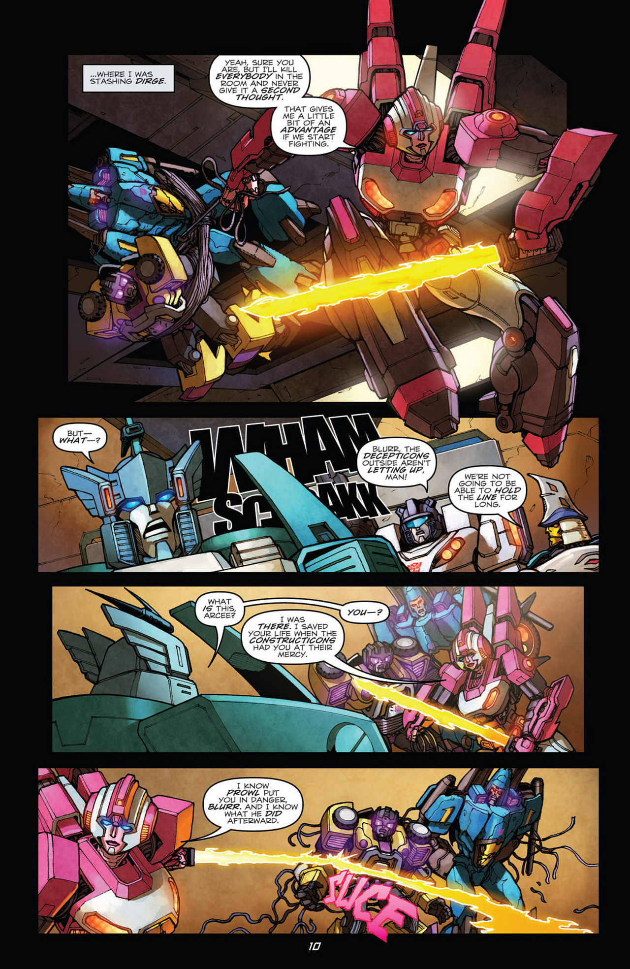 Read online Transformers: Robots In Disguise (2012) comic -  Issue #13 - 12