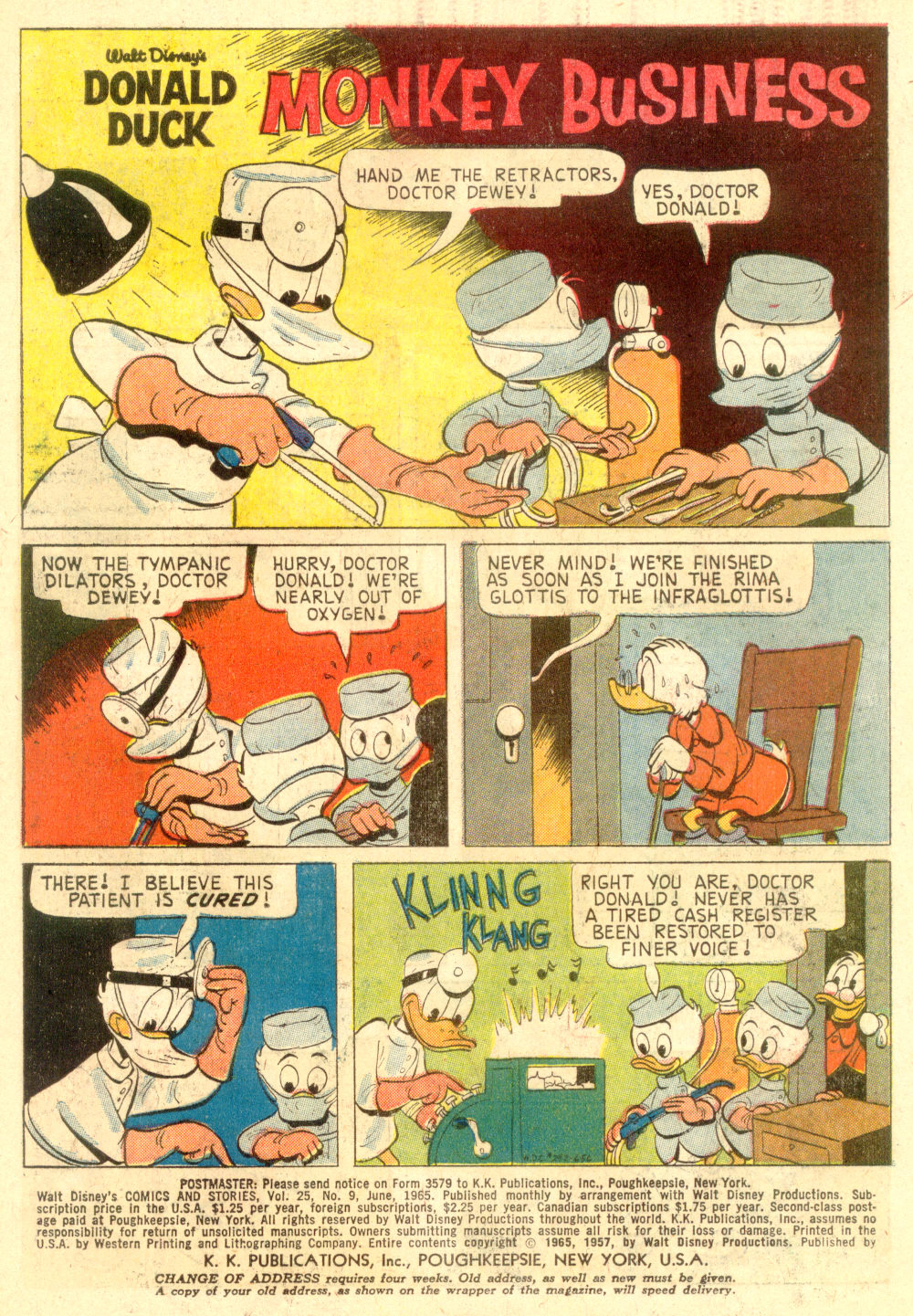 Read online Walt Disney's Comics and Stories comic -  Issue #297 - 2