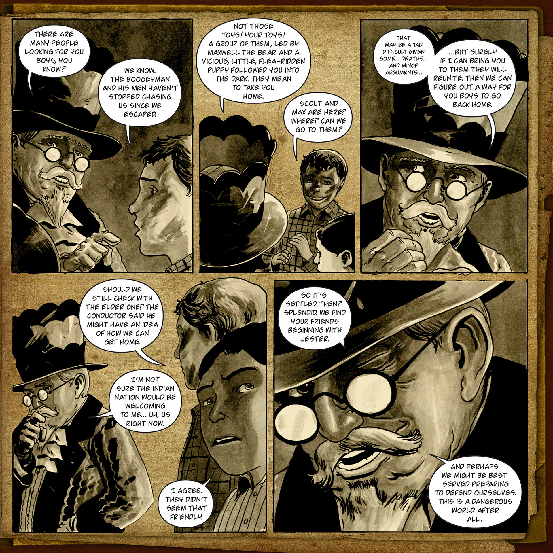 Read online The Stuff of Legend: Volume IV: The Toy Collector comic -  Issue #1 - 15