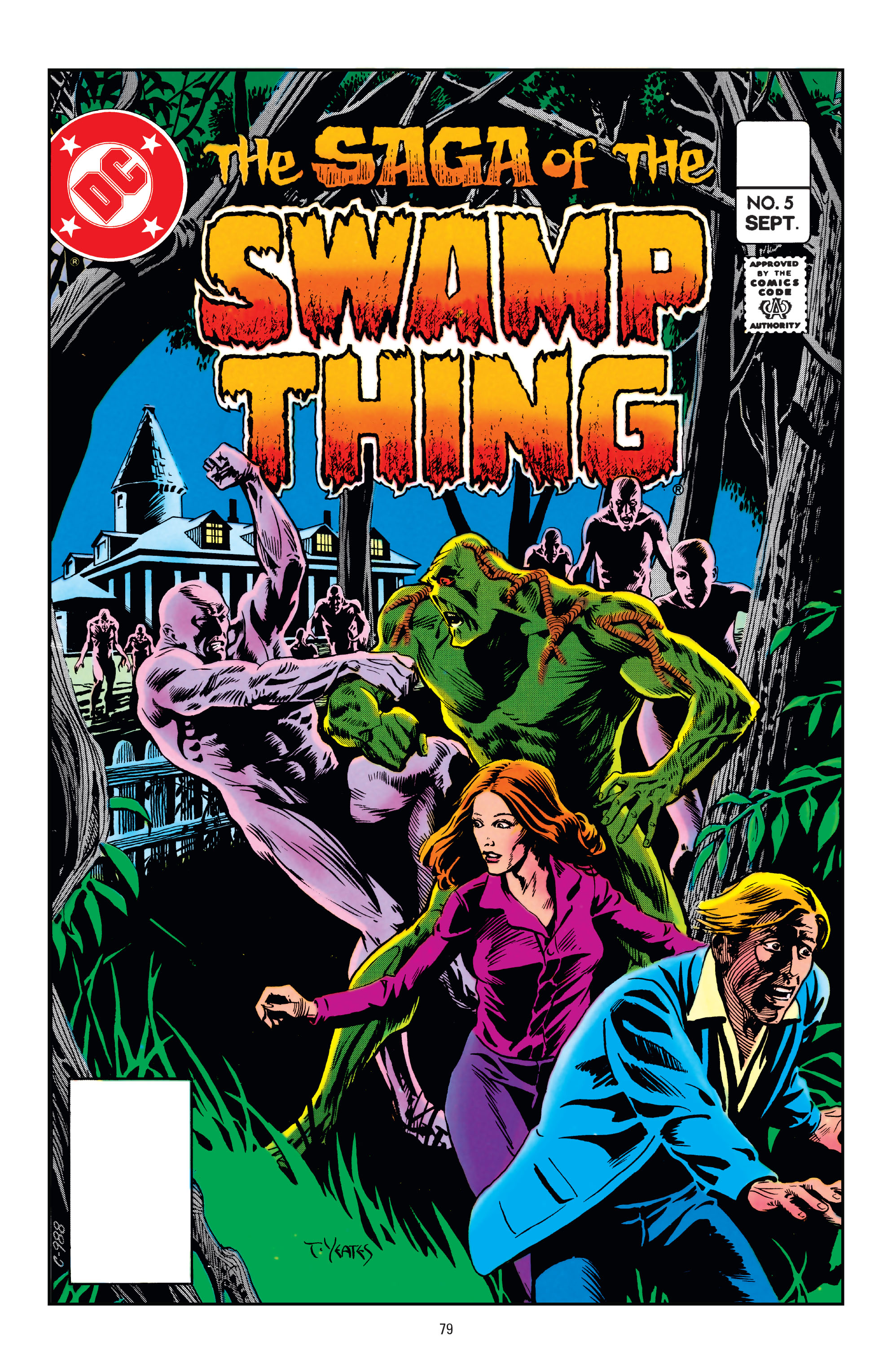 Read online Swamp Thing: The Bronze Age comic -  Issue # TPB 3 (Part 1) - 77