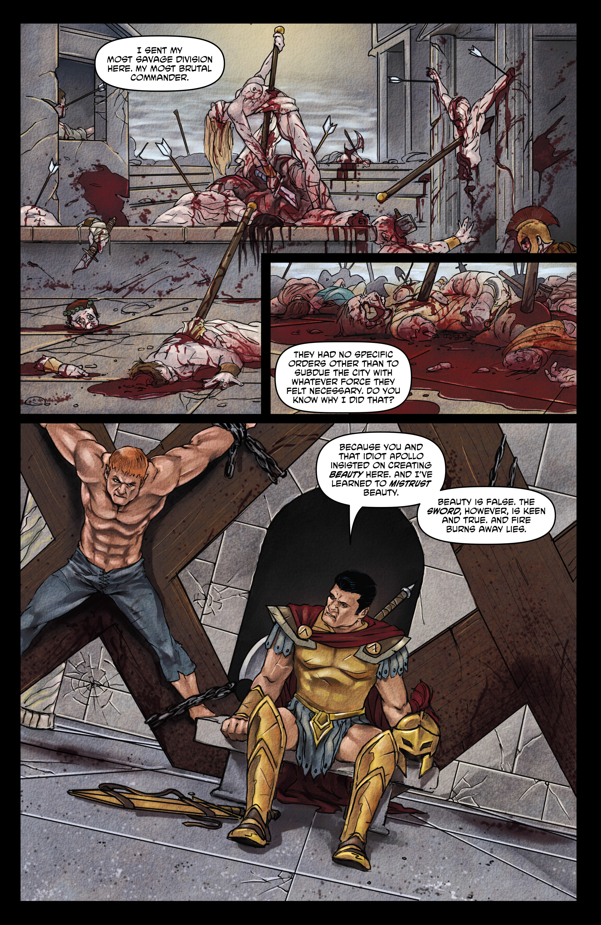 Read online God Is Dead comic -  Issue #25 - 32