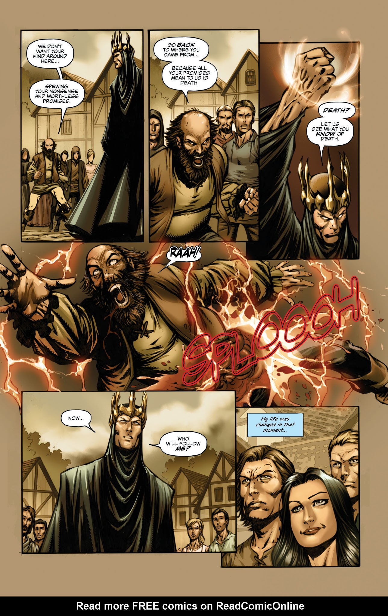 Read online Grimm Fairy Tales: Tarot comic -  Issue #4 - 6