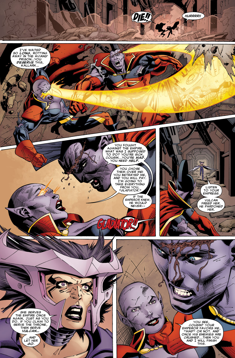 Read online X-Men: Kingbreaker comic -  Issue #4 - 12