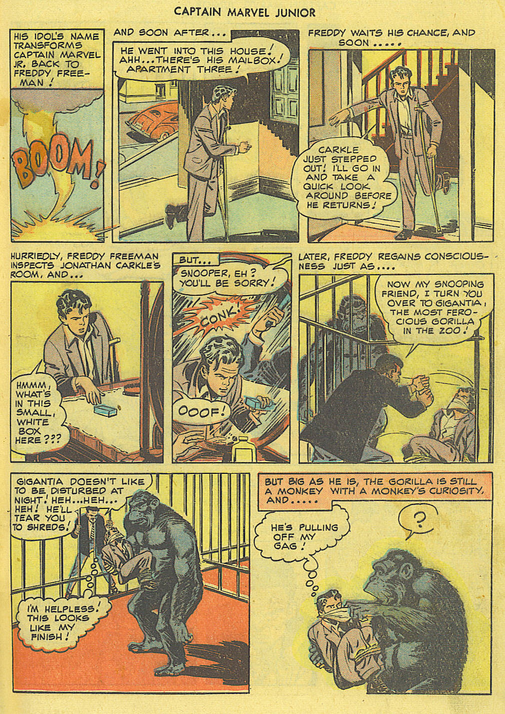 Read online Captain Marvel, Jr. comic -  Issue #67 - 16