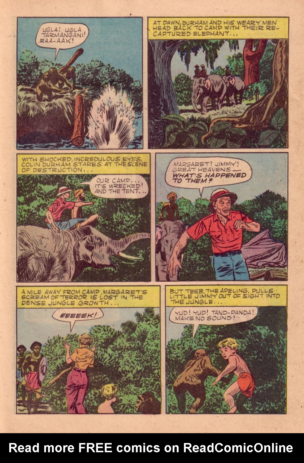 Read online Tarzan (1948) comic -  Issue #27 - 17