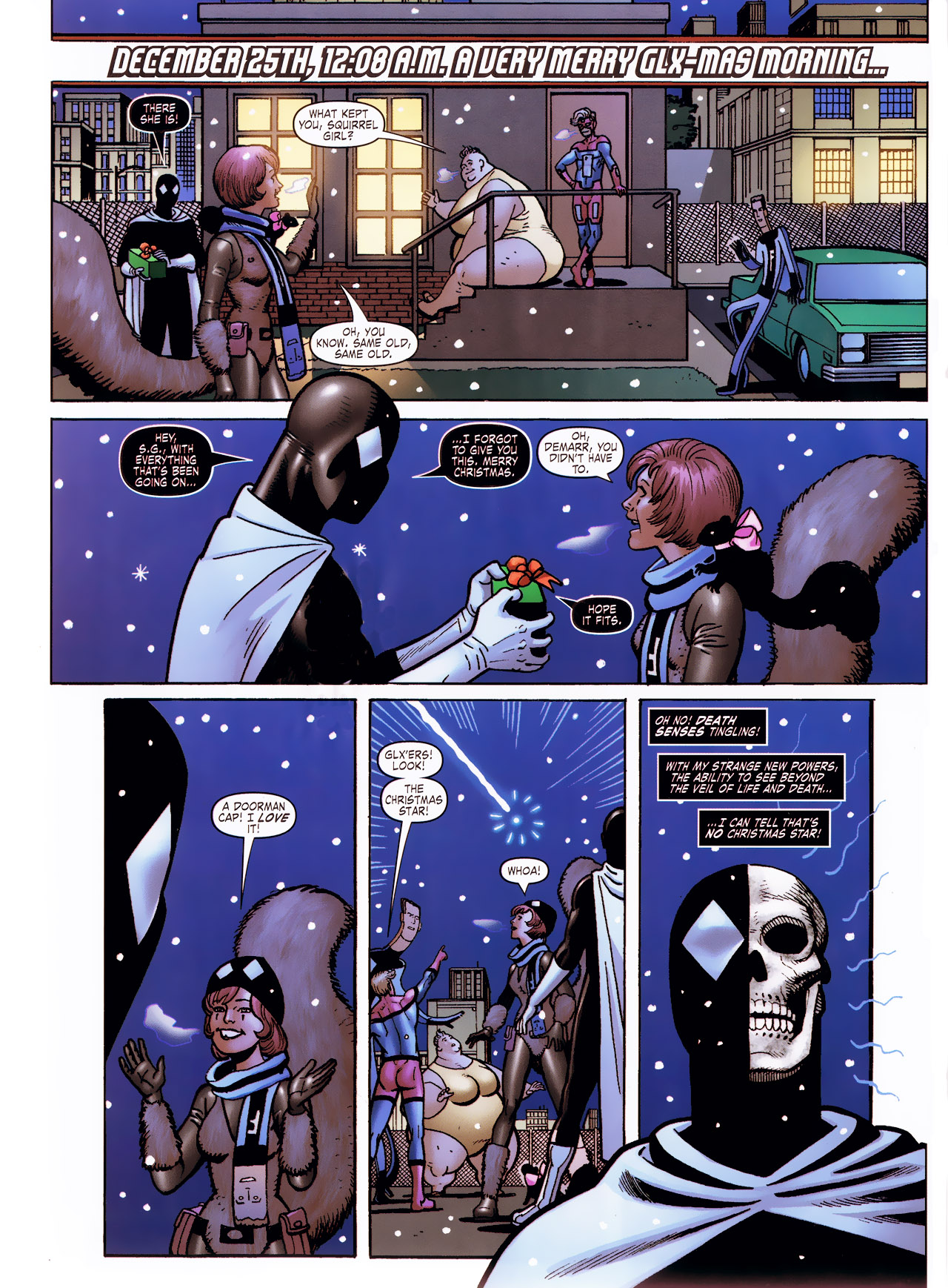 Read online Marvel Holiday Magazine 2010 comic -  Issue #1 - 68