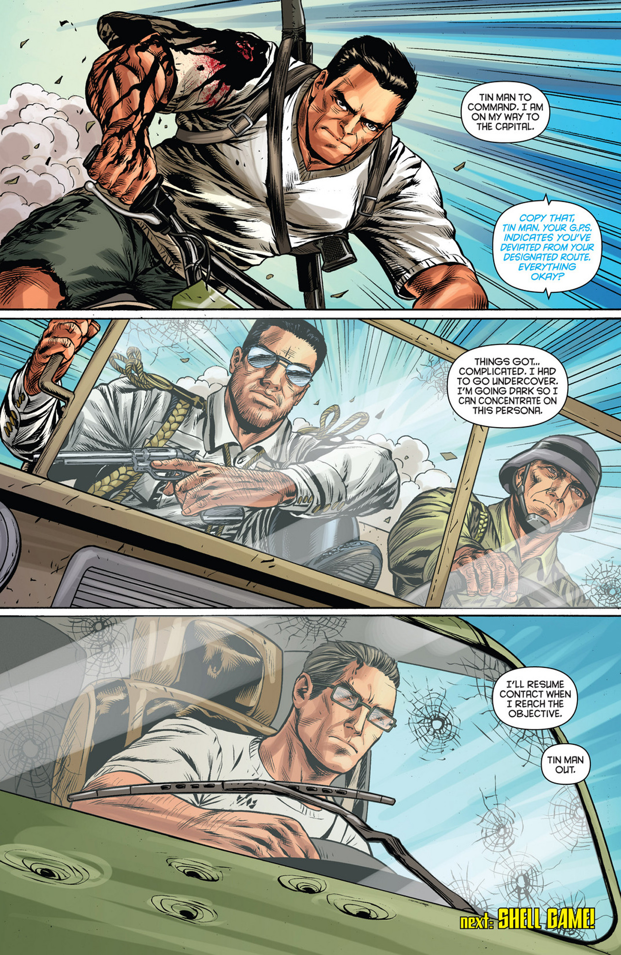 Read online Bionic Man comic -  Issue #17 - 24