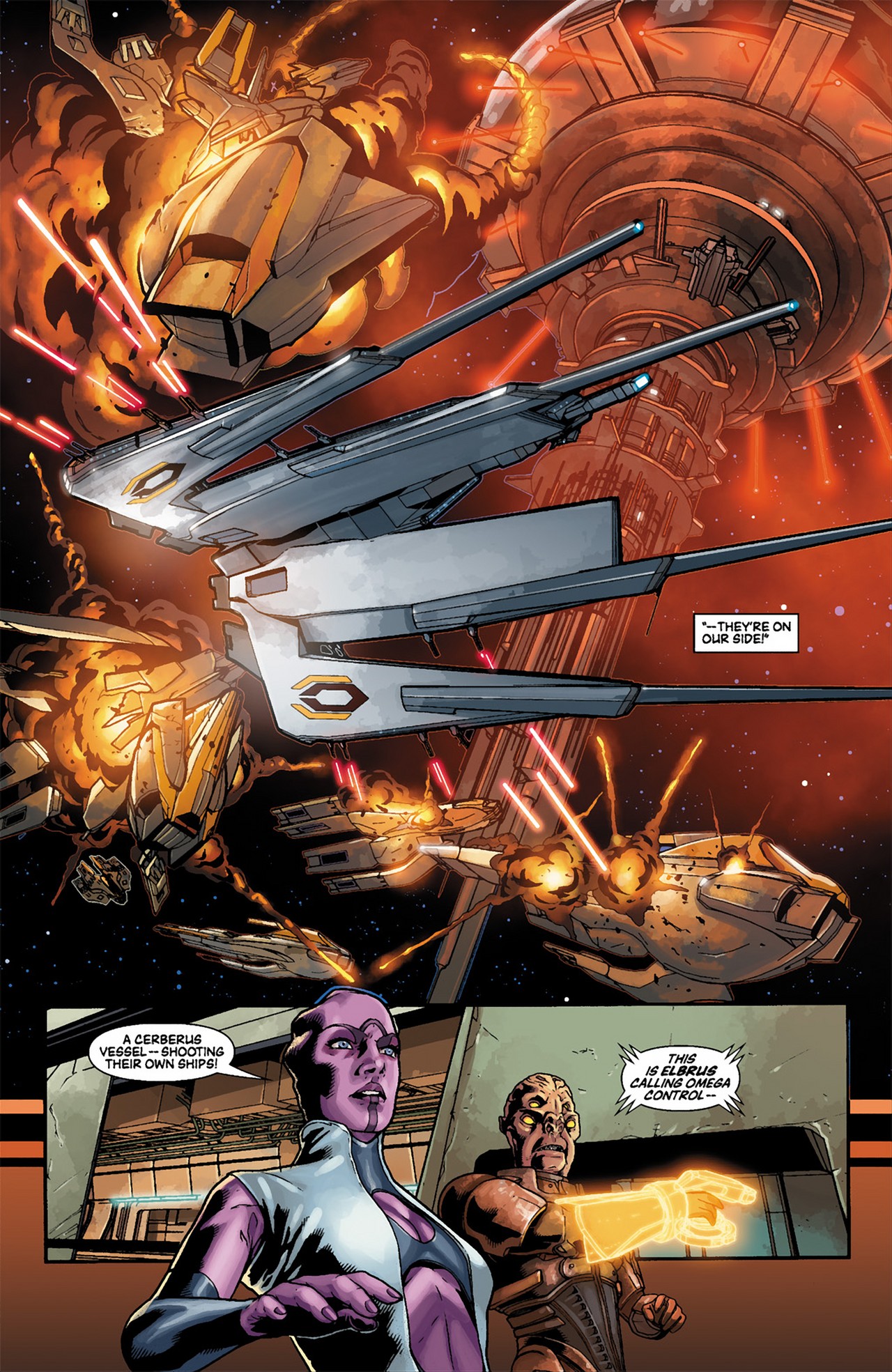 Read online Mass Effect: Invasion comic -  Issue #1 - 11