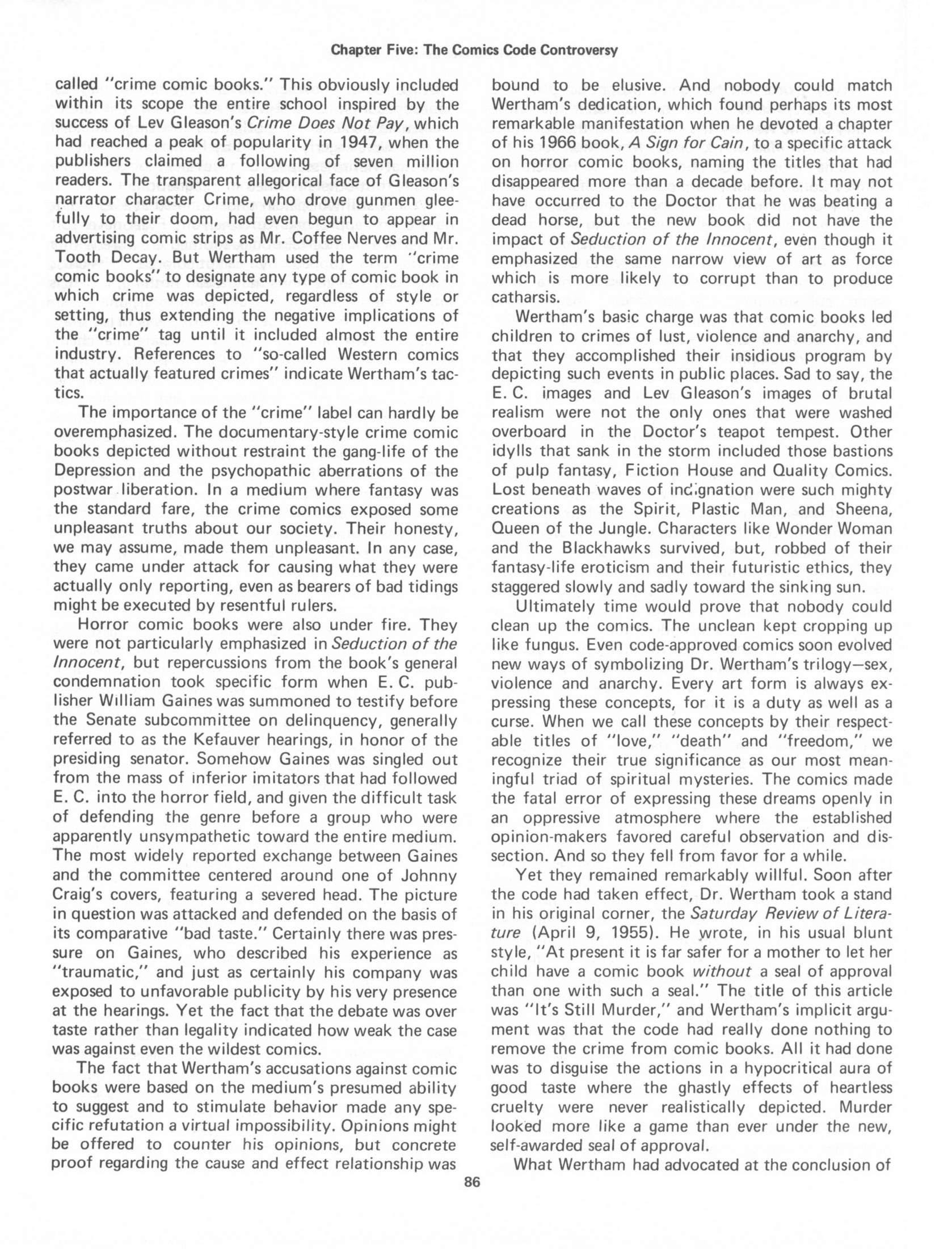 Read online Comix: A History of Comic Books in America comic -  Issue # TPB (Part 1) - 102