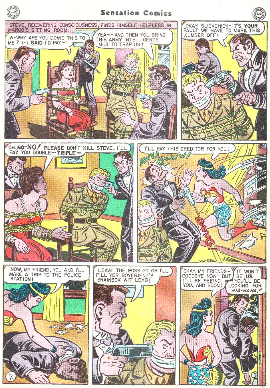 Read online Sensation (Mystery) Comics comic -  Issue #50 - 9