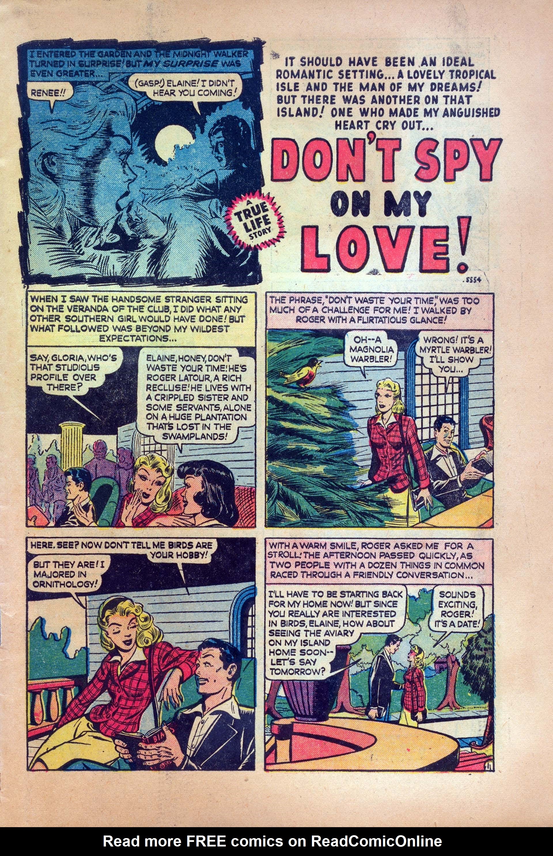 Read online My Love (1949) comic -  Issue #1 - 3