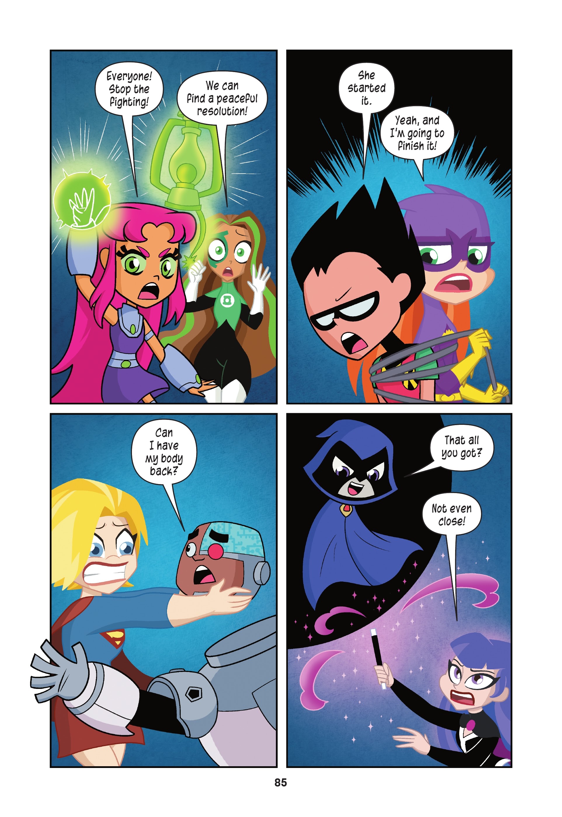 Read online Teen Titans Go!/DC Super Hero Girls: Exchange Students comic -  Issue # TPB (Part 1) - 84