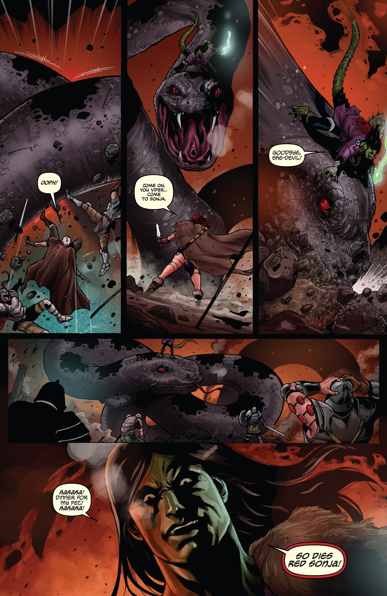 Read online Red Sonja: Revenge of the Gods comic -  Issue #4 - 19