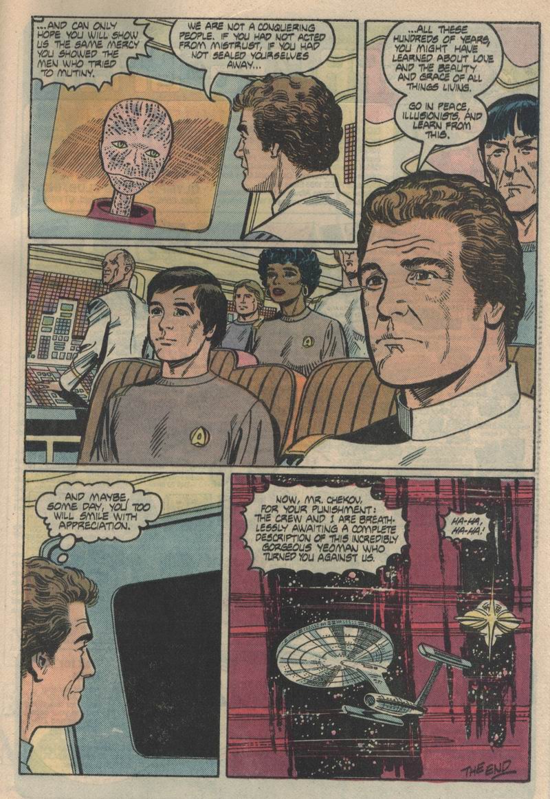 Read online Star Trek (1984) comic -  Issue #19 - 26