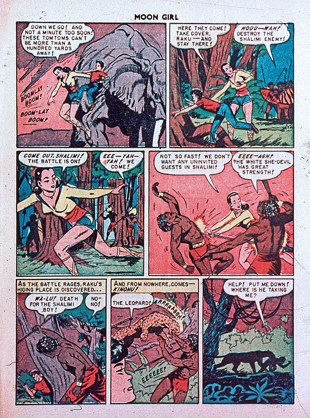 Read online Moon Girl (1947) comic -  Issue #2 - 13