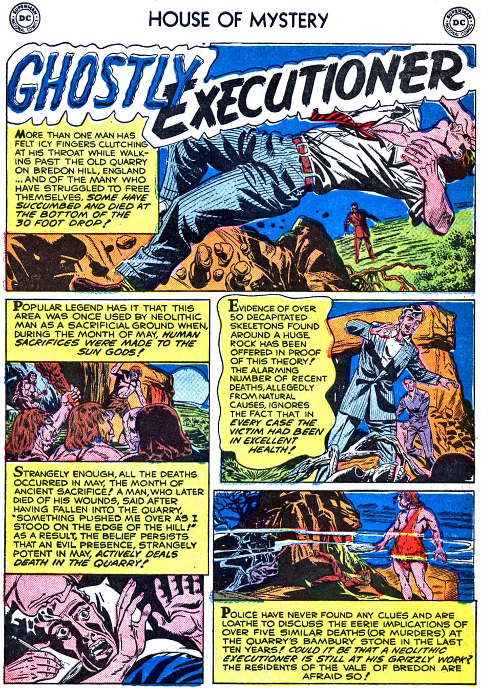 Read online House of Mystery (1951) comic -  Issue #29 - 27