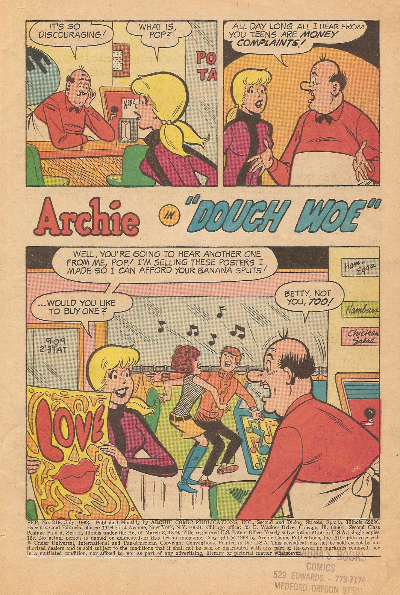 Read online Pep Comics comic -  Issue #219 - 3