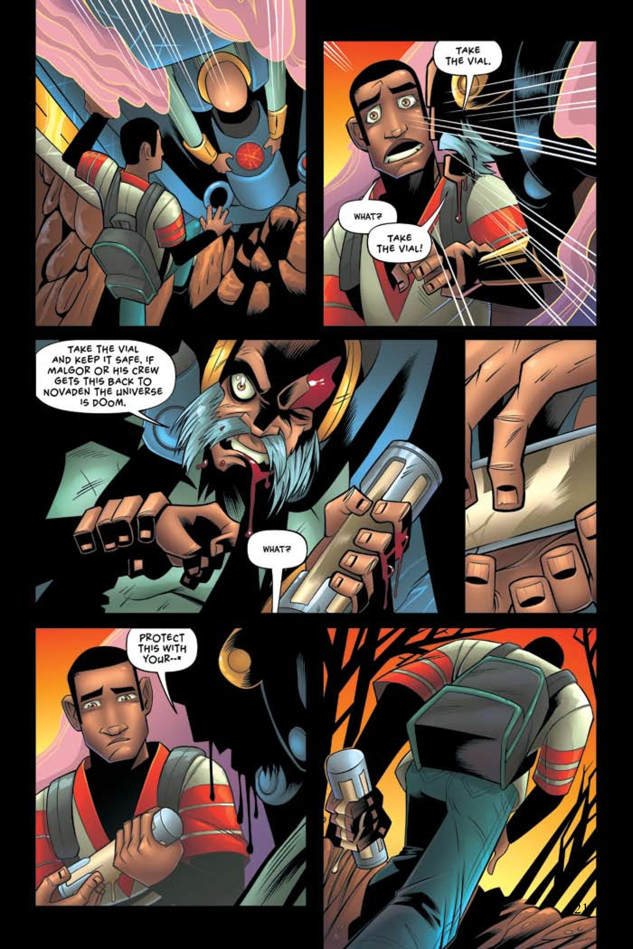 Read online Armor-I comic -  Issue #1 - 21