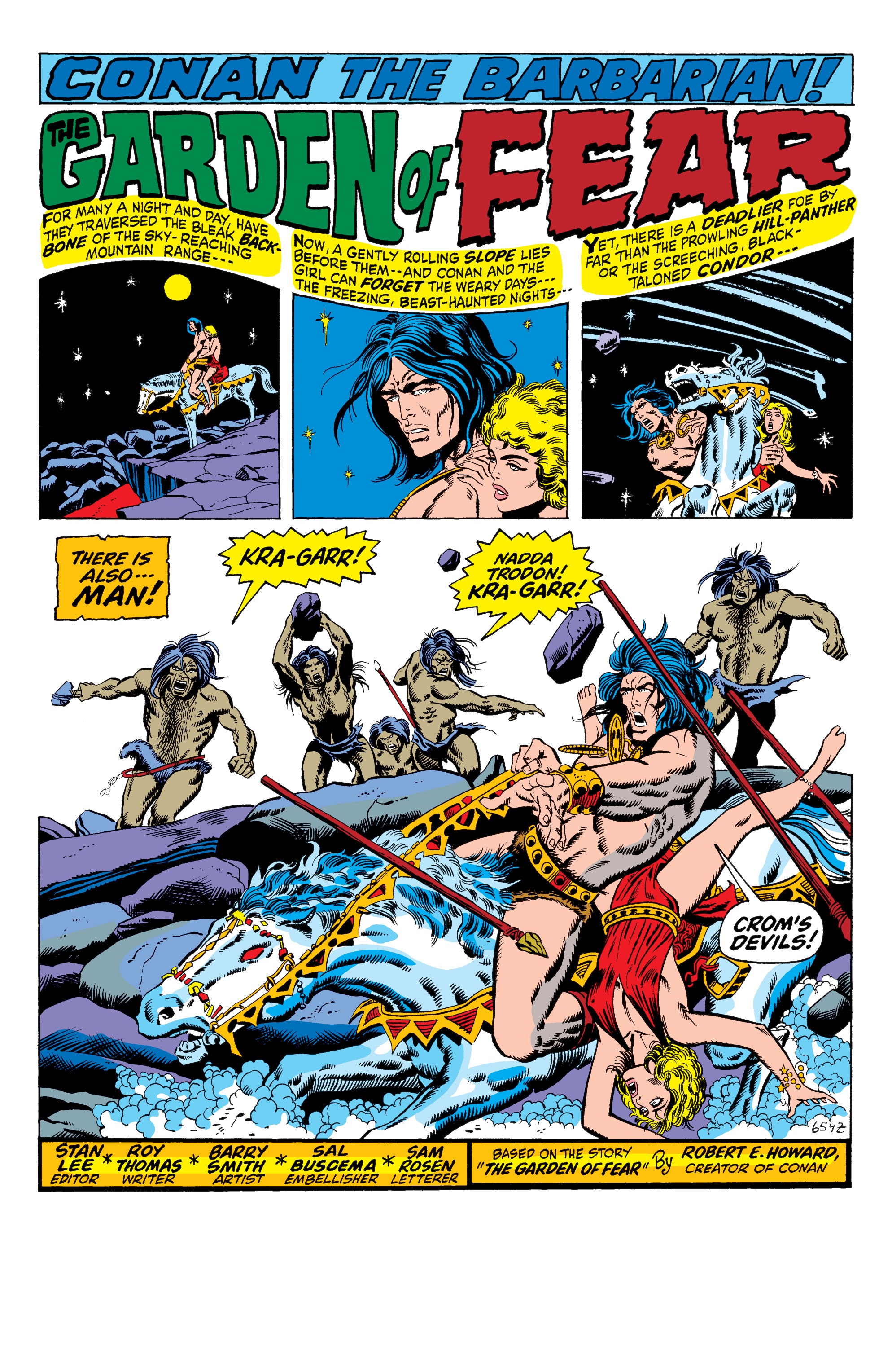 Read online Conan The Barbarian Epic Collection: The Original Marvel Years - The Coming Of Conan comic -  Issue # TPB (Part 2) - 76